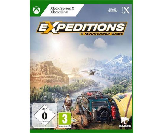XSX Expeditions A MudRunner Game Xbox Series X video spēle Игры для Xbox