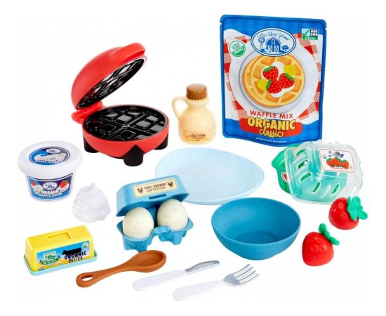 Little Tikes Zestaw do robienia gofrów creative chefs + 18 akcesoriów интерактивные игрушки