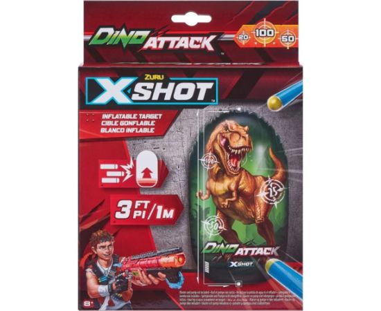 Zuru X-Shot Nadmuchiwany cel dinozaur dino attack Interaktīvās rotaļlietas