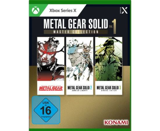 XSX Metal Gear Solid Master Collection Vol.1 D1 Xbox Series X video spēle Игры для Xbox
