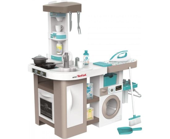 Smoby Kuchnia z pralką minitefal studio интерактивные игрушки