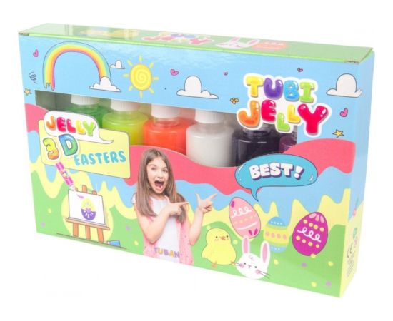 Tuban Zestaw tubi jelly 6 kolorów - wielkanoc интерактивные игрушки