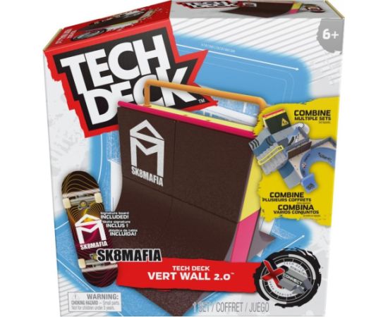 Spin Master Zestaw startowy tech deck x-connect sk8mafia Galda spēles