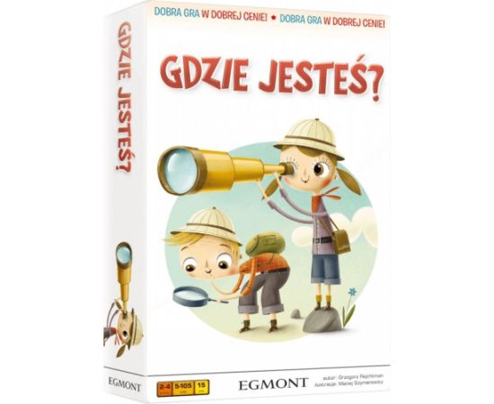 Egmont Dobra gra w dobrej cenie, gdzie jesteś Galda spēles