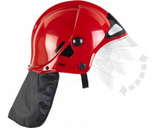 Klein Hełm strażacki czerwony z szybką интерактивные игрушки