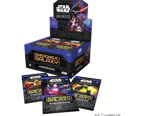 Rebel Gra star wars: unlimited - shadows of the galaxy - booster box Galda spēles