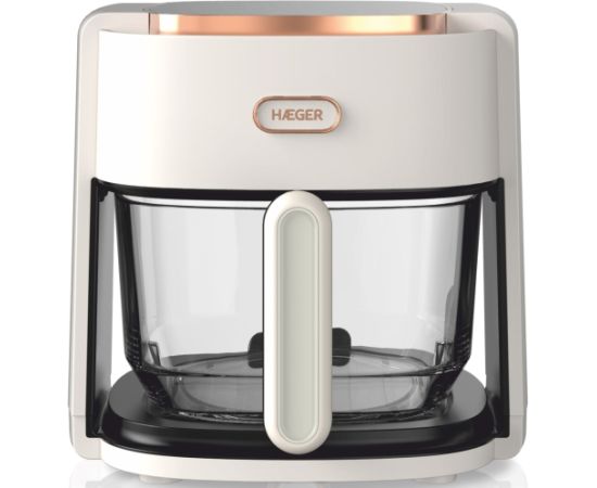 Haeger AF-G45.006B Air Glass Digital Karstā gaisa cepšanas ierīce 8in1 4.5L 1200W