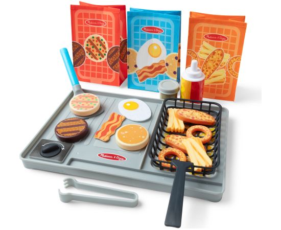 MELISSA & DOUG Water Wow! rotaļu komplekts – Grils Radošās rotaļlietas