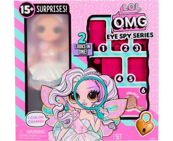 MGA L.O.L. Surprise Eye Spy OMG lelle, Feja Lelles
