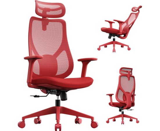 Sensai Fotel biurowy  SENSE7 MOYO red