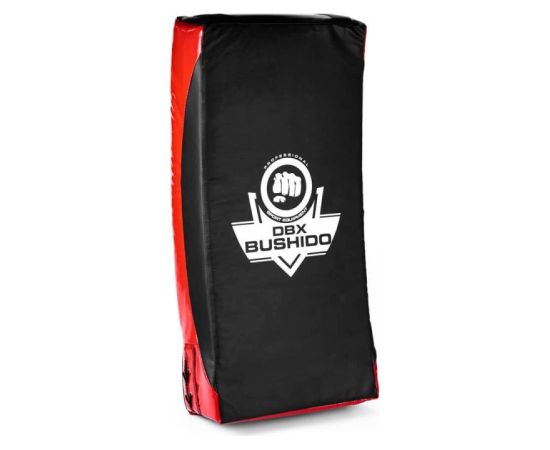 T75 | XXL treniņu spilventiņš — spārdīšanai - czarno-czerwona Боксерская экипировка