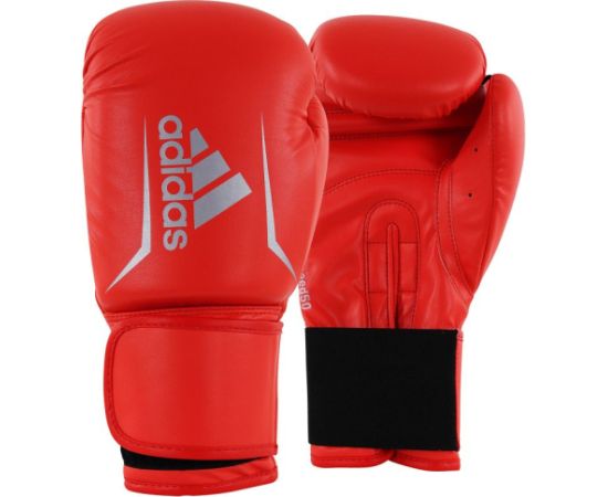 Adidas SPEED 50 sarkani boksa cimdi - 10 oz Боксерская экипировка