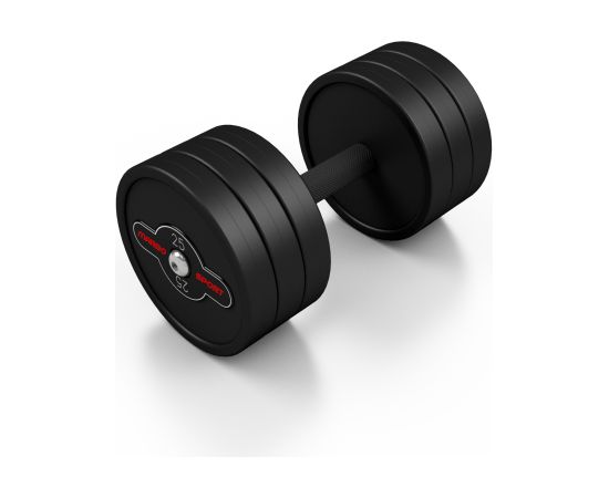 Gumijota hantele 1 gab. 25 kg black - Marbo Sport Hanteles  un  komplekti 