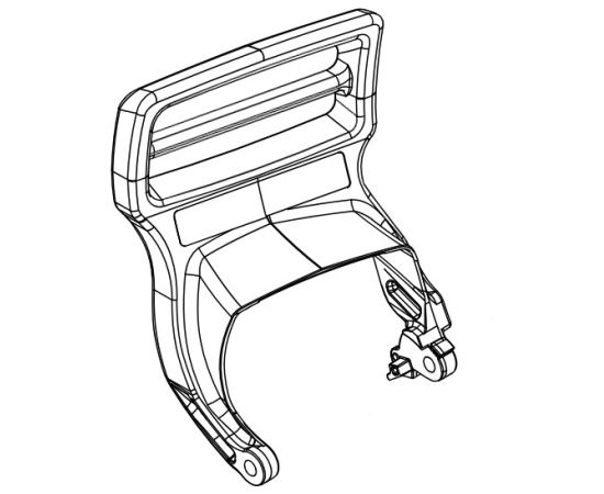 Brake lever asy 431SX; CS-4310SX, Echo  Резервные акции