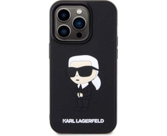 Karl Lagerfeld KLHCP14X3DRKINK Aizmugurējais Apvalks Priekš Apple iPhone 14 Pro Max Neoriģinālie Maciņi