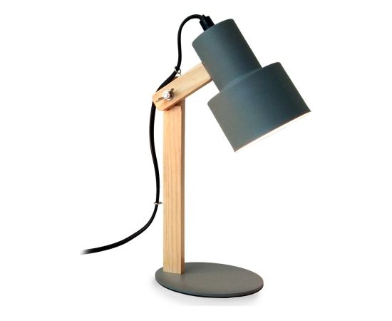 Platinet PTL2530G Galda lampa Metāls un Koks 25W / E27 / 220V