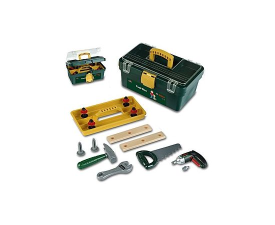 Klein Skrzynka z narzędziami i wkrętarką bosch интерактивные игрушки