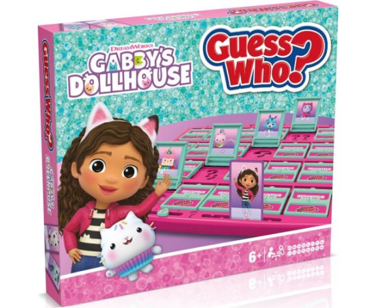 ''Winning Moves'' Winning Moves: Guess Who? - Gabby's Dollhouse (English Language) (WM04635-ML1-6) Galda spēles