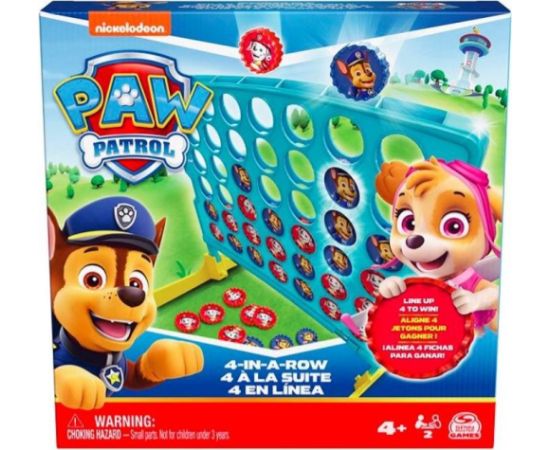Spin Master Gra 4 w rzędzie psi patrol Galda spēles