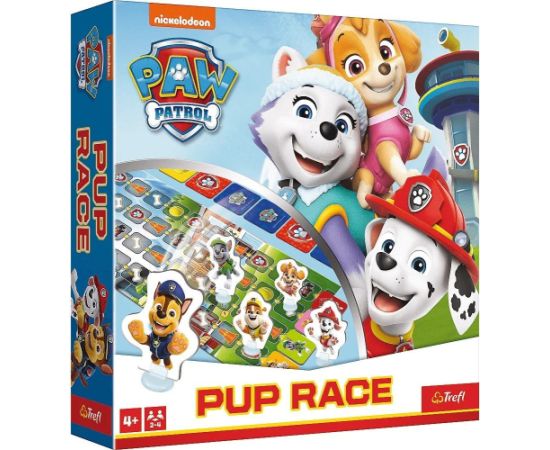 Trefl Gra psi patrol wyścigi paw patrol Galda spēles