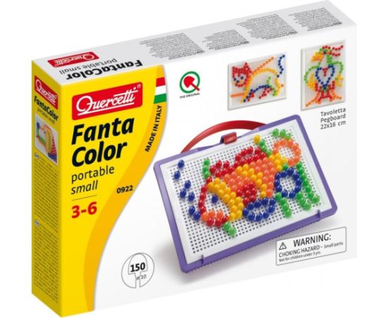 Quercetti Fantacolor mozaika 10 mm 150 kołeczków интерактивные игрушки