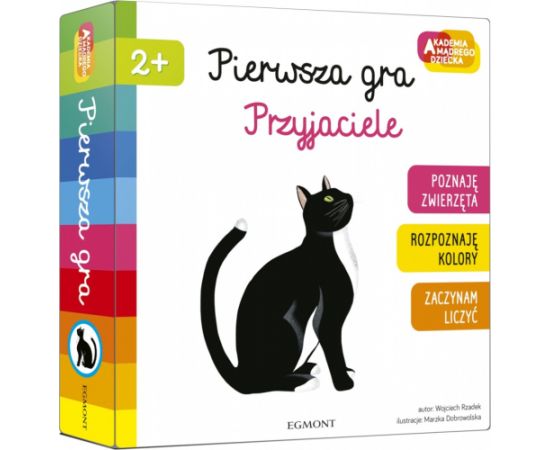 Egmont Gra pierwsza gra. przyjaciele. akademia mądrego dziecka Galda spēles