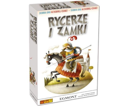 Egmont Dobra gra w dobrej cenie, rycerze i zamki Galda spēles