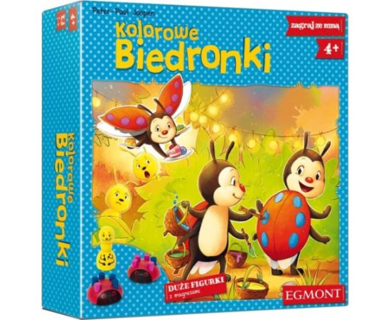 Egmont Gra kolorowe biedronki zagraj ze mną Galda spēles