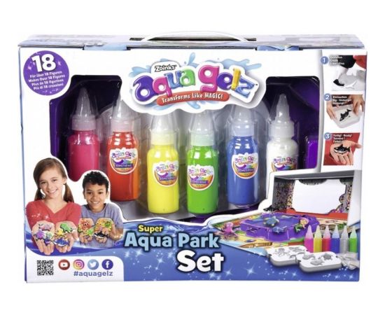 Simba Zestaw kreatywny aqua gelz aqua park интерактивные игрушки