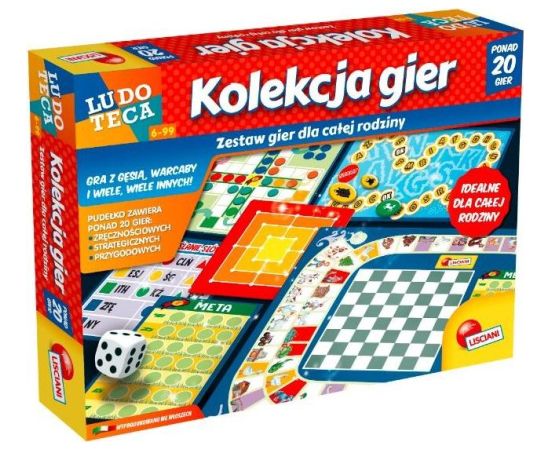 Lisciani Zestaw 20 gier ludoteca Galda spēles