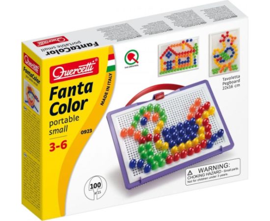 Quercetti Fantacolor mozaika 15 mm 100 kołeczków интерактивные игрушки