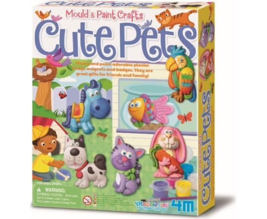 4M Odlewy gipsowe - słodkie zwierzaki интерактивные игрушки