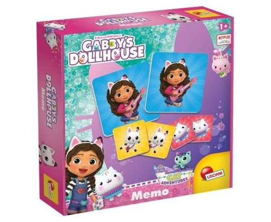 Lisciani Gra pamięciowa koci domek gabi Galda spēles