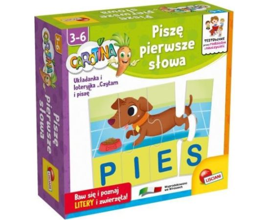 Lisciani Gra carotina pierwsze słowa Galda spēles