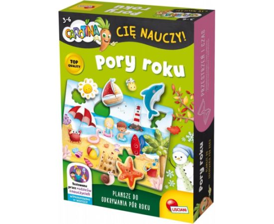 Lisciani Gra carotina - pory roku Galda spēles