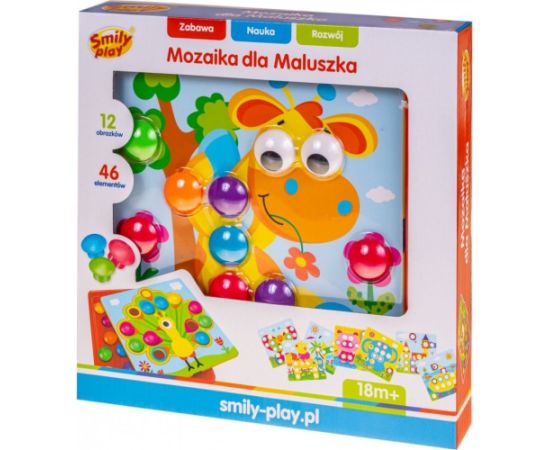 Smily Play Mozaika dla maluszka интерактивные игрушки