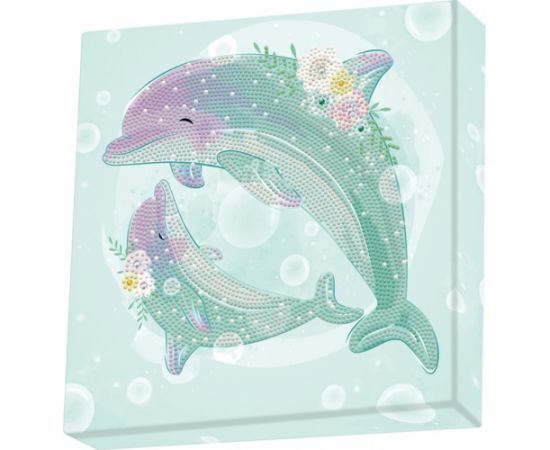 Dante Zestaw diamond dotz - tańczące delfiny pudełko Interaktīvās rotaļlietas