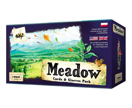 Rebel Gra Łąka (meadow) koszulki z zestawem kart Galda spēles