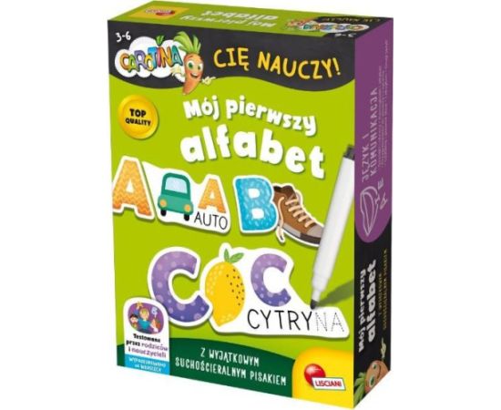 Lisciani Gra carotina - mój pierwszy alfabet Galda spēles