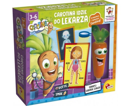 Lisciani Gra carotina idzie do lekarza Galda spēles
