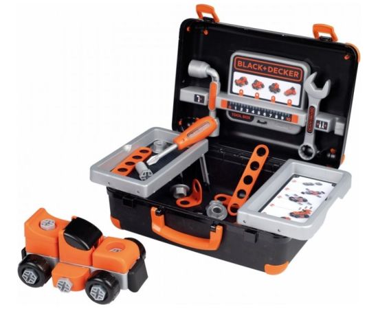 Smoby Walizka z narzędziami black + decker интерактивные игрушки
