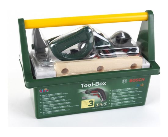 Klein Skrzynka narzędziowa z wkrętarką ixolino ii bosch Interaktīvās rotaļlietas