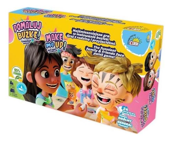 Cobi Gra pomaluj buźke tematyka ogólna Galda spēles