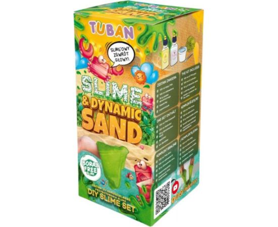 Tuban Zestaw diy slime i piasek dynamiczny интерактивные игрушки