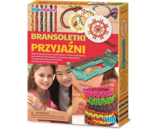 4M Zestaw kreatywny bronsoletki przyjaźni Interaktīvās rotaļlietas