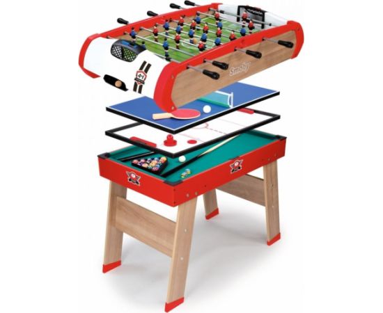 Smoby Stół do gry 4w1 Galda spēles