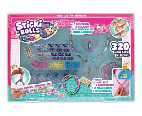 Cobi Sticki rolls - mega zestaw biżuteria интерактивные игрушки