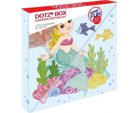 Dante Zestaw diamond dotz mała syrenka Interaktīvās rotaļlietas