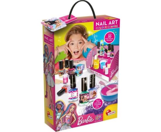 Lisciani Zestaw kreatywny barbie stwórz zmieniający kolor lakier интерактивные игрушки