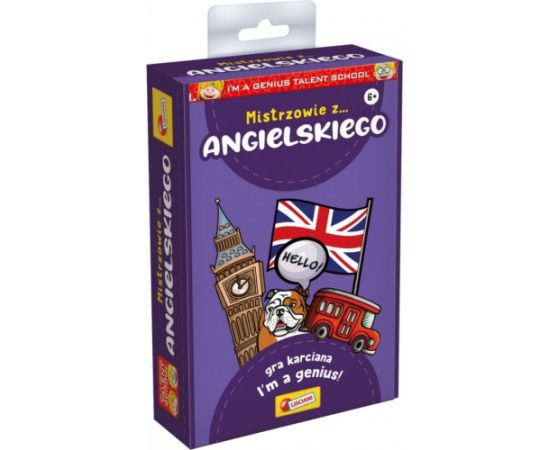 Lisciani Gra mistrzowie z angielskiego Galda spēles